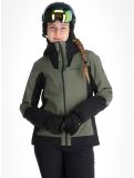 Vignette Peak Performance, W Rider Tech 2L veste de ski femmes Pine Needle / Black noir, vert 