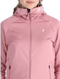 Vignette Peak Performance, W Rider Zip Hood gilet femmes Bitter Root rose 