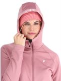 Vignette Peak Performance, W Rider Zip Hood gilet femmes Bitter Root rose 