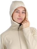 Vignette Peak Performance, W Rider Zip Hood gilet femmes Sand Fog beige 