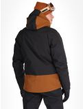 Vignette Picture, Broader 3L veste de ski à coque dure hommes Black Chocolate brun, noir 