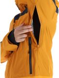 Vignette Picture, Broader 3L veste de ski à coque dure hommes Camel-Dark Blue bleu, orange 