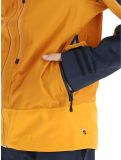 Vignette Picture, Broader 3L veste de ski à coque dure hommes Camel-Dark Blue bleu, orange 