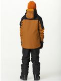 Vignette Picture, Cossmo veste de ski enfants Black Honey Chocolate brun, noir, orange 