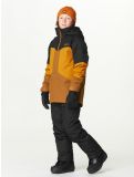 Vignette Picture, Cossmo veste de ski enfants Black Honey Chocolate brun, noir, orange 