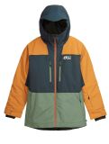 Vignette Picture, Daumy veste de ski enfants Dark Blue bleu, orange, vert 