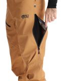 Vignette Picture, Eron 3L pantalon de ski à coque dure hommes Brown Sugar brun 