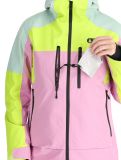 Vignette Picture, Exa veste de ski femmes Orchid Acid Lime Silt Green rose, vert 