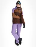 Vignette Picture, Exa veste de ski femmes Paisley Purple Cocoa Brown Chicory Coffee brun, violet 