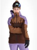 Vignette Picture, Exa veste de ski femmes Paisley Purple Cocoa Brown Chicory Coffee brun, violet 