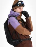 Vignette Picture, Exa veste de ski femmes Paisley Purple Cocoa Brown Chicory Coffee brun, violet 