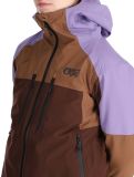 Vignette Picture, Exa veste de ski femmes Paisley Purple Cocoa Brown Chicory Coffee brun, violet 