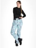 Vignette Picture, Exa Printed pantalon de ski femmes Blurry Water Print multicolore 