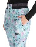 Vignette Picture, Exa Printed pantalon de ski femmes Blurry Water Print multicolore 