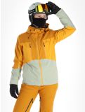 Vignette Picture, Fresya veste de ski femmes Desert Sage orange, vert 