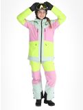 Vignette Picture, Haakon veste de ski femmes Silt Green Orchid Acid rose, vert 