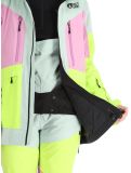 Vignette Picture, Haakon veste de ski femmes Silt Green Orchid Acid rose, vert 