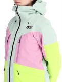 Vignette Picture, Haakon veste de ski femmes Silt Green Orchid Acid rose, vert 