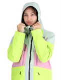 Vignette Picture, Haakon veste de ski femmes Silt Green Orchid Acid rose, vert 