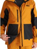 Vignette Picture, Jomoh veste de ski hommes Honey Black brun, noir 