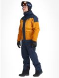 Vignette Picture, Naikoon veste de ski hommes Dark Blue Camel Honey bleu, brun 