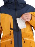 Vignette Picture, Naikoon veste de ski hommes Dark Blue Camel Honey bleu, brun 