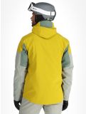 Vignette Picture, Naikoon veste de ski hommes Golden Laurel Wreath Shadow jaune, vert 