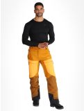 Vignette Picture, Naikoon pantalon de ski hommes Honey Carrot Chocolat brun, orange 