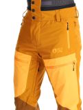 Vignette Picture, Naikoon pantalon de ski hommes Honey Carrot Chocolat brun, orange 