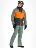 Vignette Picture, Object veste de ski hommes Raven Grey gris, orange, vert 