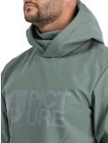 Vignette Picture, Parker veste de ski softshell hommes Laurel Wreath vert 