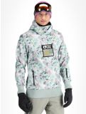 Vignette Picture, Printed veste de ski softshell hommes Blurry Water Print multicolore 