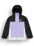 Vignette Picture, Seady veste de ski enfants Black Paisley Purple Siltgreen noir, vert, violet 