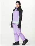 Vignette Picture, Seady veste de ski enfants Black Paisley Purple Siltgreen noir, vert, violet 