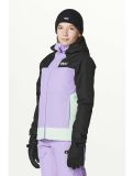 Vignette Picture, Seady veste de ski enfants Black Paisley Purple Siltgreen noir, vert, violet 