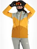 Vignette Picture, Seakrest veste de ski femmes Camel brun, orange, vert 