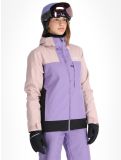 Vignette Picture, Seakrest veste de ski femmes Shadow Gray Paisley Purple Black gris, noir, violet 