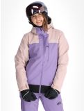 Vignette Picture, Seakrest veste de ski femmes Shadow Gray Paisley Purple Black gris, noir, violet 