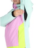 Vignette Picture, Seakrest veste de ski femmes Silt Green Orchid Acid Lime gris, rose 