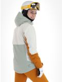 Vignette Picture, Seen veste de ski femmes Light Milk blanc, brun 