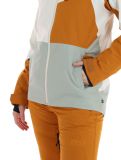 Vignette Picture, Seen veste de ski femmes Light Milk blanc, brun 