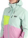 Vignette Picture, Seen veste de ski femmes Silt Green Acid Lime Orchid rose, vert 