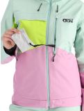 Vignette Picture, Seen veste de ski femmes Silt Green Acid Lime Orchid rose, vert 