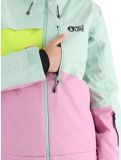 Vignette Picture, Seen veste de ski femmes Silt Green Acid Lime Orchid rose, vert 