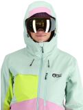 Vignette Picture, Seen veste de ski femmes Silt Green Acid Lime Orchid rose, vert 