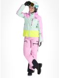 Vignette Picture, Sylva 3L veste de ski à coque dure femmes Orchid Silt Green Acid Lime gris, rose, vert 