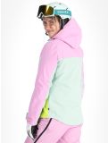 Vignette Picture, Sylva 3L veste de ski à coque dure femmes Orchid Silt Green Acid Lime gris, rose, vert 