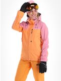 Vignette Picture, Sylva 3L veste de ski à coque dure femmes Tangerine orange, rose 