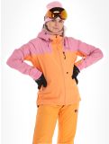 Vignette Picture, Sylva 3L veste de ski à coque dure femmes Tangerine orange, rose 