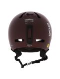 Vignette POC, Fornix MIPS casque de ski unisexe Garnet Red Matt rouge 